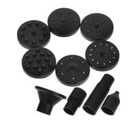 Lurrose 3 ensembles Accessoires Pompe Fontaine Solaire pour Bassins Extérieurs et Bains Oiseaux Buses Multiples pour Flux Eau Personnalisés Plastique pour Jardin Décoratif