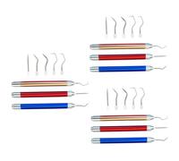 Lurrose 3 Ensembles Outil de Désherbage Vinyle avec Éclairage LED Kit Diy Complet pour Gravure et Embossage Comprenant Aiguilles pour Projets de Bricolage et Création de Stickers Matériaux