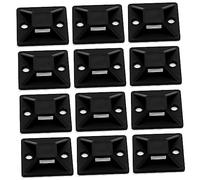 Lurrose 3 Ensembles Support De Câble Auto Adhésif Noir Pour Organisation Câbles Fixation De À Montage Adhésif 100 Pièces * 3