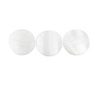 Lurrose 3 Pièces Boutons de Doigt en Coquillage, Montage Facile, Accessoires pour Instruments, Design Unique Adapté aux Musiciens Amateurs et Professionnels