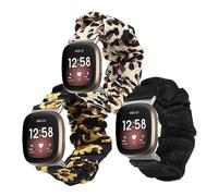 Lurrose 3 Pièces Bracelet De Montre En Tissu Pour Femmes Lot Élastiques Pour Cheveux Ajustables Pour Toutes Les Tailles De Poignets