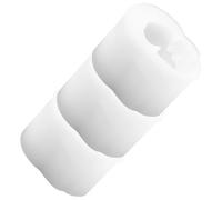Lurrose 3 Pièces Moule en Silicone pour Bricolage de Crâne Blanc, Flexible et Résistant, pour DIY et Créations Artisanales Délicates