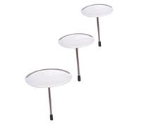 Lurrose 3 pièces Outil de Décoration Pâtisserie Clous Fleurs INOX Réutilisables pour Gâteaux Cupcakes et Biscuits Support DIY Moule Fleurs Pâtisserie sans Odeur