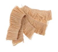 Lurrose 3 Pièces Paille Artificielle Miniature Toit Artificiel De Chaume De Chaume Bottes De Paille pour La Décoration Gazon Beige