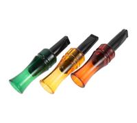 Lurrose 3 Pièces Sifflet D’Appel aux Corbeaux Imitation Sonore Compacte | Plastique, Étanche, Son Réaliste, Format Portable, pour Démonstrations et Observation Ornithologique