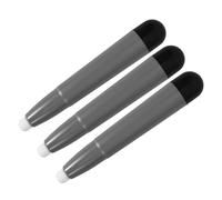 Lurrose 3 Pièces Style Écran Tactile Stylos Tactiles pour Écran Aiguille Filtrer Stylo D'écriture pour Tableau Blanc Capacitif Stylo De Précision pour Tableau Blanc Touche Uni Gris Abdos