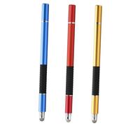 Lurrose 3 Pièces Stylets Capacitif pour Écrans Tactiles Stylo Dessin avec Pointe Fine Conducteur et Ventouse Stylet Précis pour Appareils Mobiles et Smartphones Compatible Écrans Variés