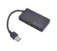 Lurrose 3 Pièces USB Hub Ports USB avec Protection pour Ordinateur Pc Portable et Smartphone Noir