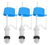 Lurrose 3 pièces Valves de Chasse Eau pour Kit de Remplacement de Valves de Remplissage Vidange pour Cuvettes Standards Installation Facile et Durable