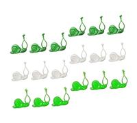 Lurrose 30 pièces Lot de Clips Autocollants pour Plantes Grimpantes Supports Muraux pour Plantes Intérieur Fixation sans Outils Clips Polyvalents pour Câbles et Fils Plastique Résistant