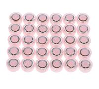 Lurrose 30 Pièces roulements de Diables Roue à roulement de Jardin de Cour Pink