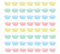Lurrose 300 Caissettes à Muffins en Papier Caissettes à Gâteaux Colorées Assorties Moules à Cupcakes Jetables pour Pâtisserie Fête et Usage Domestique