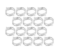 Lurrose 300 Clips de Jardin pour Plantes, Pinces à Tomates pour Ficelle, Supports pour Vigne en Plastique Souple Ø 2,5 Cm, Fixation Solide pour Tomates, Orchidées et Légumes, Usage