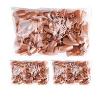 Lurrose 300 Faux Ongles D'entraînement la Manucure en Plastique Lisse, Lot de 300 Pièces pour Pratique Nail Art, Formation Ongles Gel, Acrylique et Vernis Semi-permanent, Usage