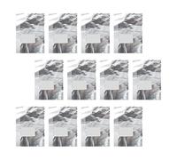 Lurrose 300 Pièces Papier Aluminium Coton Non Pelucheux pour Dissolvant de Vernis Gel, Facile à Utiliser, pour Manucure Professionnelle à Domicile