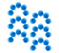 Lurrose 30pcs Bouchons de Bouteille de Distributeur D'eau en Plastique Bleu Filetage Précis, Couvercles Robustes pour Bidons D'eau Domestiques et Extérieurs