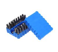 Lurrose 33 pièces Embouts de Vissage Sécurité Étoile Wing Four Wing avec Porte Embouts Magnétique Jeu Compact pour Tournevis sans Fil et Perceuses