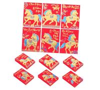 Lurrose 360 Pièces Lucky Money Envelopes Vietnamese Year Packets Year Of The Horse Traditional Chinese Hong Bao For Spring Festival Wedding Party