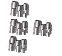 Lurrose 4 Ensembles Outil De Marteau De Coin Bushcraft Réparation Hacher Traîneau Cales Acier Coin De Rechange pour Marteau Coin De Manche De Marteau Coin De Fer Le Fer 7 Pièces * 4