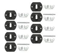 Lurrose 4 Jeux de Connecteurs Métalliques pour Canapé Modulable - Supports de Fixation Invisibles pour Canapé d'angle - Accessoires Maison Fiables et Solides - Pièces de