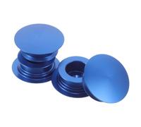 Lurrose 4 Pièces Cache-poussière Facile à Installer en Alliage D'aluminium Adapté aux Manivelles de 21-23mm, Protection pour Vélo de Montagne pour Manivelle de Vélo de Route et VTT