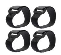 Lurrose 4 pièces Colliers pour Coqs Anti-Bruit Nylon Cols Réglables pour Volaille du Chant Accessoire Pratique et Visible pour Poulets et Oies