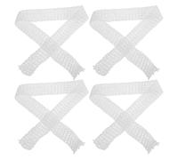 Lurrose 4 pièces Filet à Viande Élastique Coton pour Trussing Jambon Saucisse Porc