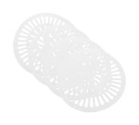 Lurrose 4 Pièces Machine à Laver Capuchon Rotatif Pour Machine Capuchon De Rondelle Bouchon De Sécurité Pour Sèche-linge Capuchon Rotatif Pour Sèche-linge Transparent Plastique