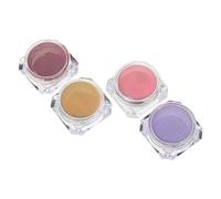 Lurrose 4 Pièces Pigment Changement de Couleur pour Manucure Diy Pigment Époxy pour Artisanat Poudre Mica Décorative pour Résine et Création de Bijoux