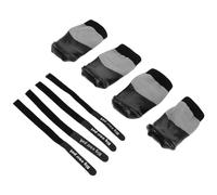 Lurrose 4 Pièces Protège-Griffes pour Chats et Chiens Doux et Imperméable Chaussettes Chauffantes Maille pour Toilettage Médication et Coupe des Ongles