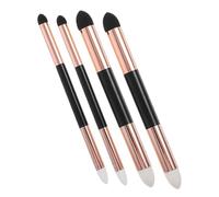 Lurrose 4 Pièces Stylo Éponge Double Tête pour Dessin Artistique Outil Mélangeur Réutilisable et Lavable pour et Détails Croquis Lot de Grands Petits