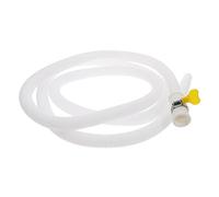 Lurrose 4 pièces Tuyau de Vidange pour Machine à Laver Tube Extension Flexible Au Froid et Aux Salissures Raccord et pour Évacuation Eau