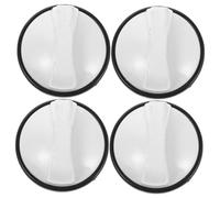 Lurrose 4pièces Lot De Boutons Pour Machine à Laver Bouton De Contrôle Et Minuterie Plastique Compatible Avec Divers Modèles De Lave-linge Accessoire Machine Laver Polyvalent