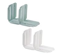 Lurrose 4Pièces Plaques De Séparation Réfrigérateur Racks De Rangement Cuisine Pour Organiser Votre Espace Adaptées Au Bureau