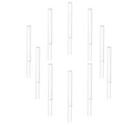 Lurrose 5 Paires de Pinces à Partitions Fixation de Pages Pratique et Mains Libres en Acrylique Transparent pour Support de Musique pour Concerts et Cours de Musique
