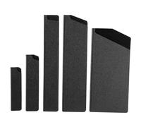 Lurrose 5 pièces Lot de Protège-lames avec Doublure Intérieure pour Couteaux de Cuisine Housses Protectrices Multi-usage Étuis Anti-rayures Durables et Pratiques pour Rangement Sécurisé