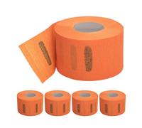 Lurrose 5 Rouleaux de Papier Jetable pour Coupe de Cheveux et Teinture, Non Irritant, Confortable à Porter, Matériau Léger et Doux, Accessoire Coiffeuse Professionnel