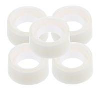 Lurrose 5 Rouleaux Dots Adhésifs Transparent à Double Face Ruban Adhésif Amovible pour Ballons et Diy Colle Non Trace pour Décorations et Artisanat Points