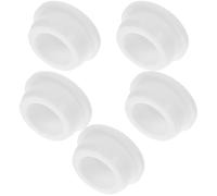 Lurrose 5pièces Lot de Bouchons Silicone Réutilisables Étanches pour Bouteilles et Tubes Adaptés aux Flacons de Sel et Poivre Résistants à Usure Protection Anti-fuites