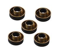 Lurrose 5pièces Petit Chapeau De Brûleur De Cuisinière Couvercle Cuivre Pour Petits Brûleurs à Gaz Distributeur Et Protection