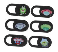 Lurrose 6 pièces Cache Webcam Ultra Fin Protection Glissante pour Ordinateur Portable Tablette et Smartphone Couvercle de Caméra PC pour Confidentialité et Espionnage