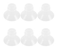 Lurrose 6 Pièces Insert de Bride en Silicone pour Tire-lait Portable Conversion de Taille Facile, Joint Amélioré, Accessoires Pratiques pour Allaitement des Mamans