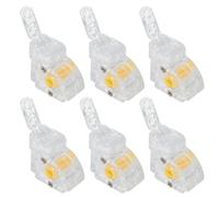 Lurrose 6 Pièces Kit de Réglage de Tige Inclinaison pour Stores Contrôleur Angle des Lames Accessoires pour Fenêtres Réparation Facile pour Maison et Bureau