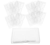 Lurrose 60 Pièces Accessoire D'oreille en Silicone Ruban Adhésif Longue Durée pour Correction Esthétique, Autocollants Verticaux Portables pour Maquillage et Tenue Confortable
