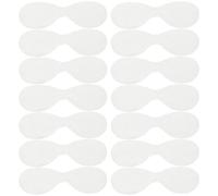 Lurrose 600 Pièces Masque Yeux en Papier Jetable Blanc, Méthode D'application Simple, S'adapte Bien la Peau, pour Soins des Yeux en Salon de Beauté