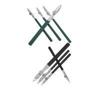 Lurrose 8 Pièces Manga Outils de Dessin Stylos Ajustables pour Traits Droits Précis Ligne Fine Réglable pour Illustration Technique Calligraphie et Cartographie Polyvalent pour Artistes
