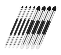 Lurrose 8 Pièces Stylo Éponge de Mélange Double Tête Lot de Stylos de Dessin Lavables pour Esquisse Ombrage et Élévation Artistique