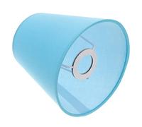 Lurrose Abat- en Tissu Lustre Abat- Petit Abat- Couvercle du Baril Petit Abat- Clip Ampoule pour Applique Murale Lustre De Table Bleu