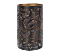 Lurrose Abat-Jour Creux En Fer E27 - Couvercle De Lampe Moderne En Métal Noir Sculpté Pour Maison Et Hôtel - Style 2