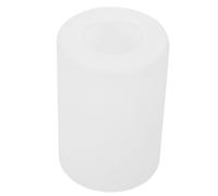 Lurrose Abat-jour Cylindrique Verre Blanc Laiteux Hauteur pour Lampe Cache Ampoule Moderne Remplacement Abat-jour pour Lampe de Table et Suspension